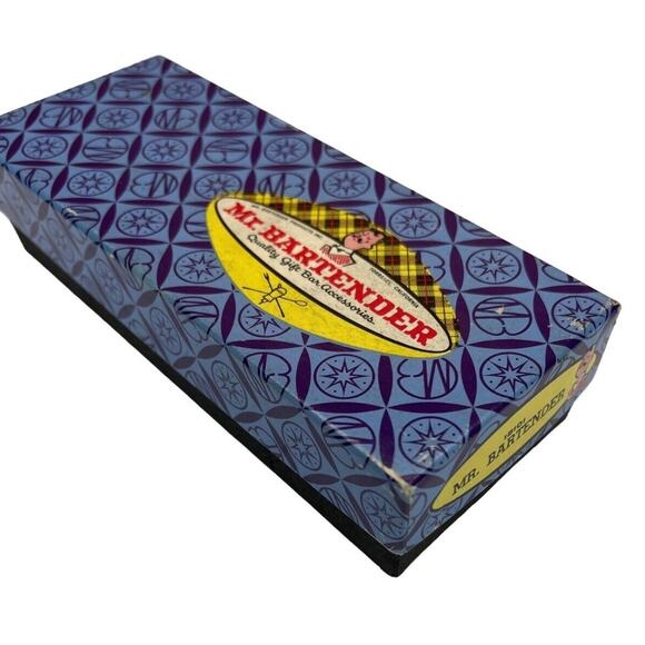 Vintage 50s Mr Bartender Bottle Topper Shot Liquor Pourer Cocktails Barware MCM - Picture 5 of 6